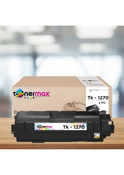 Kyocera TK-1270 Muadil Toner - Ecosys MA4000X - MA4000FX - MA4000WIFX