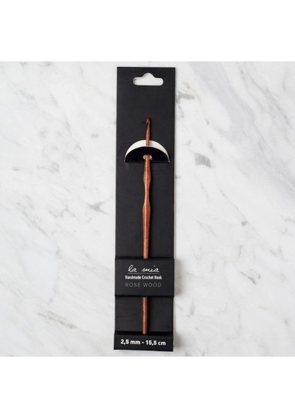 Rosewood 2.5 mm 15.5 cm Ahşap Yün Tığ
