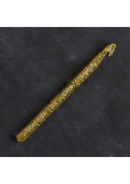 Champagner 9mm 15CM Plastik Simli Yün Tığ - 4 fiyatları