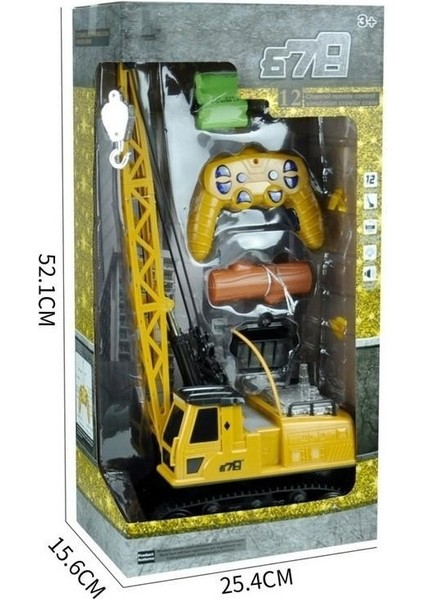 Toycraft Megavinç 12 Kanal Şarjlı Uzaktan Kumandalı Inşaat Vinci – 50 cm Dev Boy fiyatları