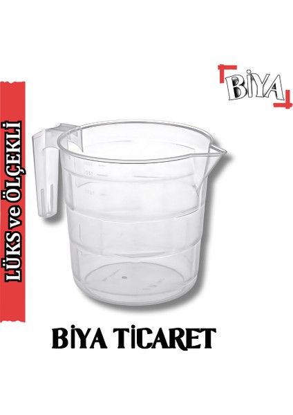 Plastik Şeffaf Maşrapa - Ölçekli fiyatları