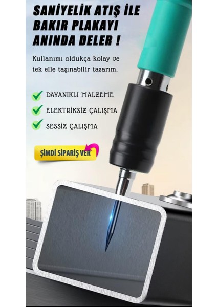 Mekanik Çivi Tabancası + 100 Adet Çivi Hediye fırsatları