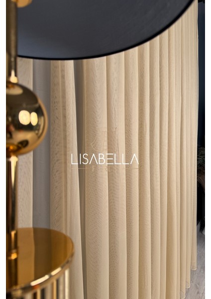 Saf Elegans Sütlü Kahve Renk Orjinal Grek Tül (1x3 Pile ) indirimleri