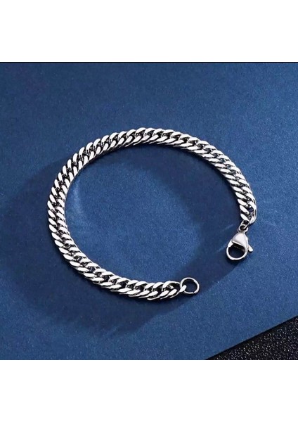 Çelik Zincir Bileklik