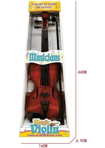Toycraft Melodyviolin 39 cm Kayıt Özellikli Işıklı Gerçek Tellere Sahip Keman modelleri
