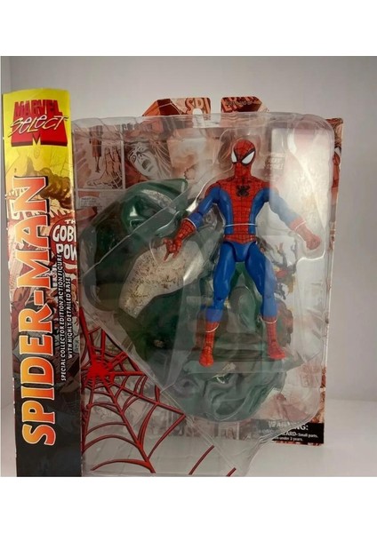 Marvels Select Spider-Man 7" 18 cm Action Figure Dıamond Select Toys Figür fiyatları