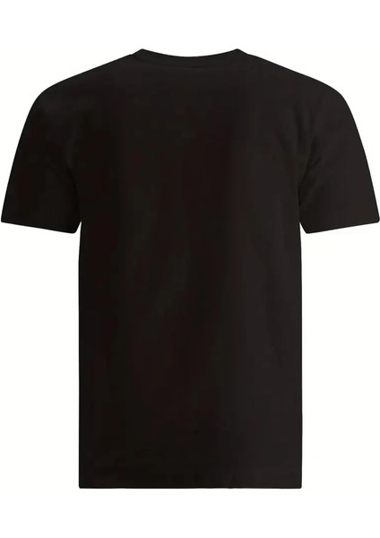 20/1 Penye Compack Spaceballs Erkek Baskılı Oversize Bisiklet Yaka Kısa Kol Yazlık T-Shirt - Siyah fiyatları