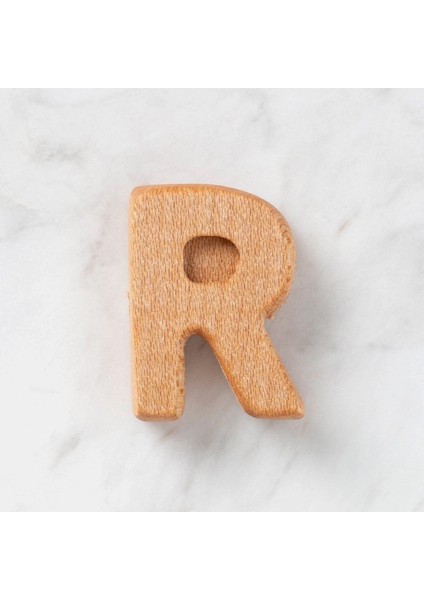 Hobi Baby Organik Ahşap Harf - R