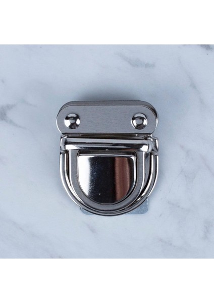 Metal Çanta Kilidi Büyük Gümüş fiyatları