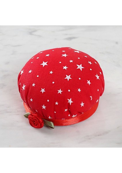 Kola Takılabilir Iğnedenlik Kırmızı Yıldızlı