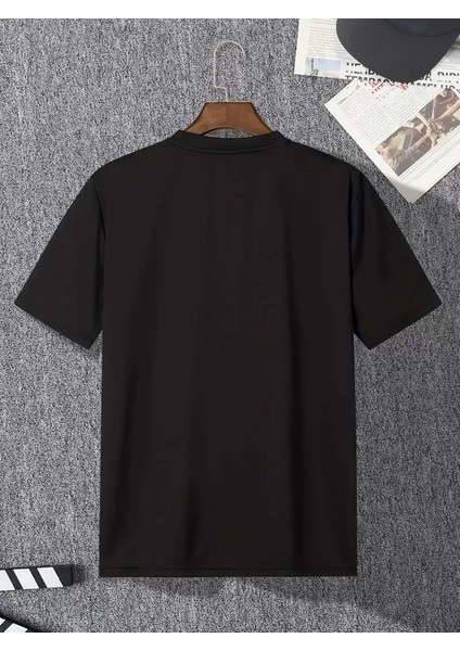 20/1 Penye Compack I Trıed To Warn You. Baskılı Oversize Bisiklet Yaka T-Shirt - Siyah fırsatları