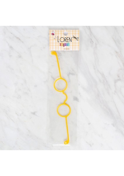 Plastik Amigurumi Gözlük Sarı fiyatları