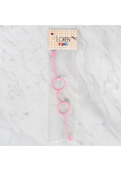 Plastik Amigurumi Gözlük Pembe fiyatları