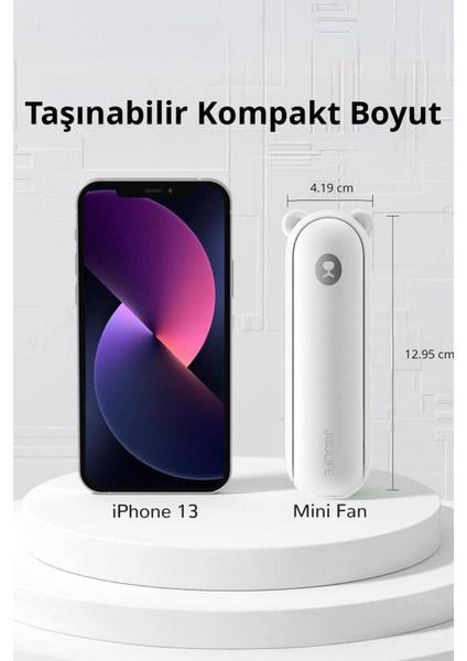 Handheld Fan Life8 Plus Katlanabilir El Fanı 4500MAH modelleri