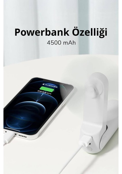 Handheld Fan Life8 Plus Katlanabilir El Fanı 4500MAH indirimleri