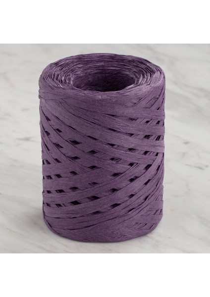 Natural Raffia 90 gr Mor Kağıt Ip - 42
