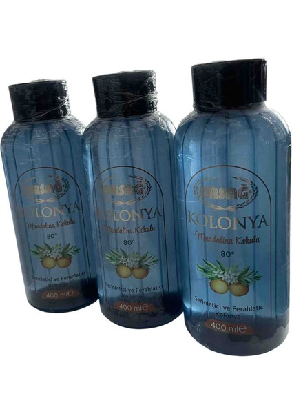 Mandalina Kokulu Kolonya x 3 Adet