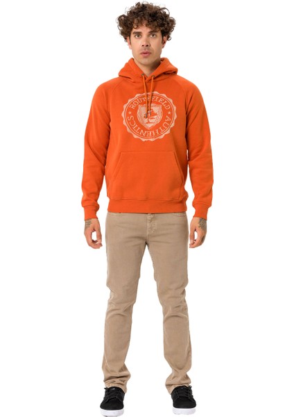 Halvor Erkek Turuncu Sweatshirt