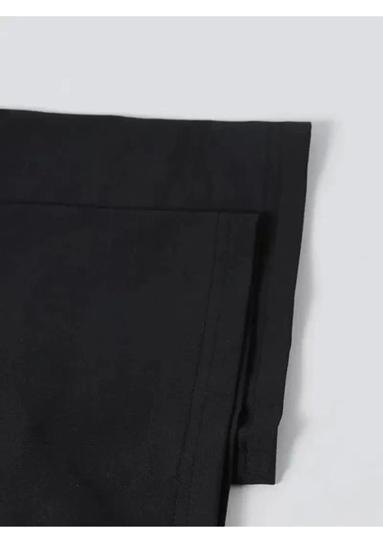 Ördek Baskılı ve Yuvarlak Yakalı Kadın Günlük Büyük Boy Siyah Tişört. - Siyah fiyatları