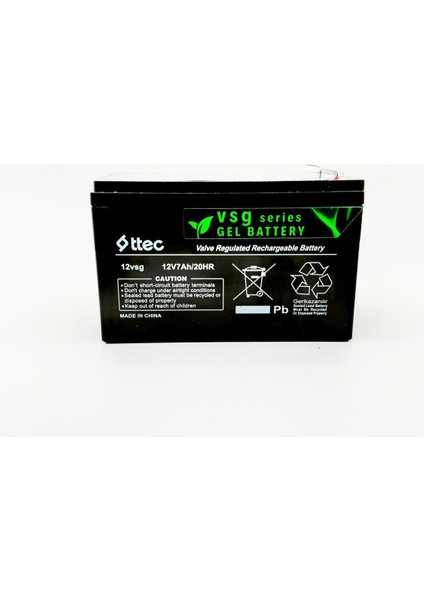 12V 7AH 12 Volt 7AH Amper Jel Tip Bakimsiz Akü Pil Batarya Enerji Deposu modelleri