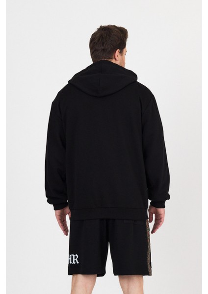 Erkek Etnik Garnili Kapüşonlu Sweatshirt fırsatları