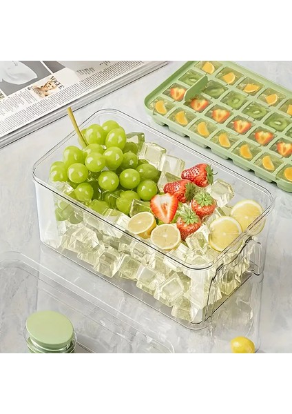 Basmalı Hazneli Buzluk, Kokteyller, Içecekler Için Hızlı Dondurma Buz Yapma Kabı fiyatları