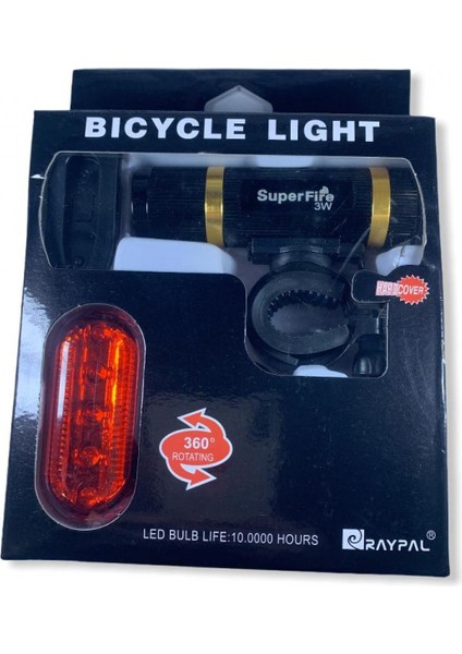Su Geçirmez Bisiklet Feneri