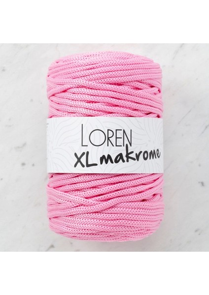 Xl Makrome Pembe El Örgü Ipi - R047 - 33712