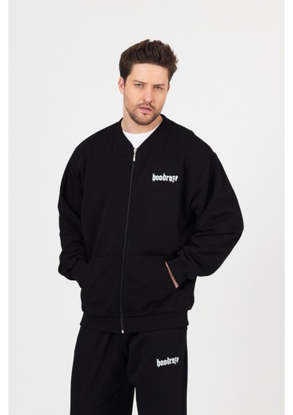 Erkek Pilot Yaka Sweatshirt