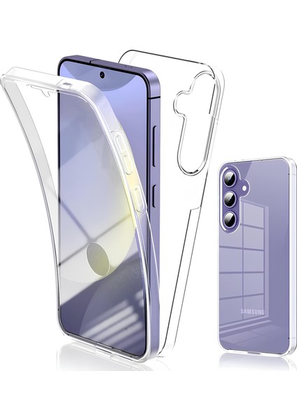 Samsung Galaxy S24 Fe Çift Taraflı Silikon Kılıf