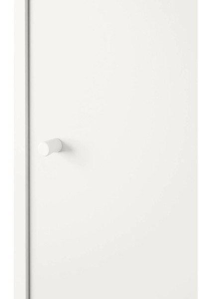 Kleppstad Gardırop Beyaz 79 x 176 cm Raflı 2 Kapaklı Askılı Dolap fiyatları