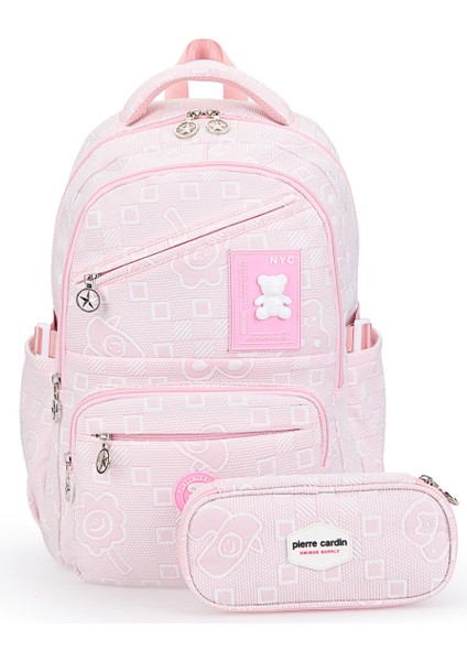 Pierre Cardin Kız Okul Çanta Seti PCSET07PC1773501-PEMBE
