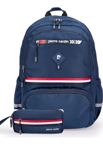 Pierre Cardin Unisex Okul Çanta Seti PCSET07PC18001201-LACIVERT