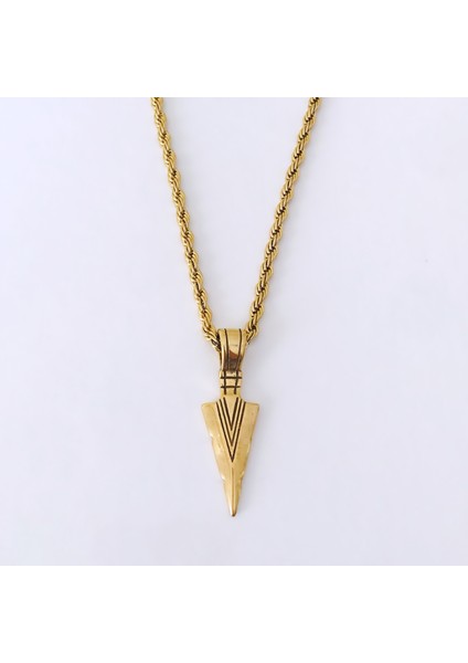 Ok Figürlü Çelik Kolye fiyatları