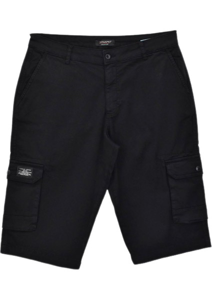 Erkek Kargo Cepli Kanvas Kapri Şort BGL-ST04736