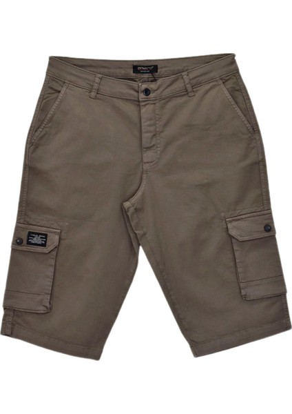 Erkek Kargo Cepli Kanvas Kapri Şort BGL-ST04736