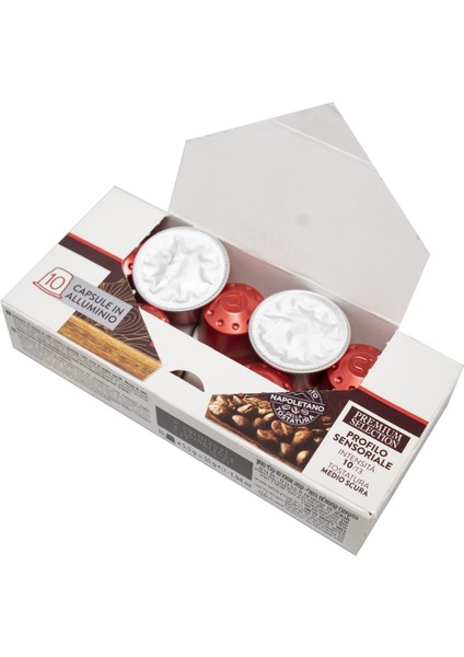 Barista Espresso Napoli Nespresso Uyumlu Kapsül Kahve (Alüminyum) (10'lu Kutuda) (2'li Set) fırsatları