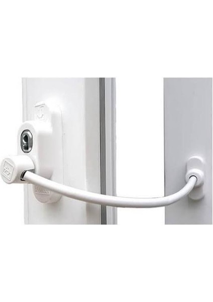 Pvc Pencere Çocuk Kilidi Beyaz (5ADET)