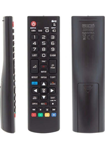 Rm-L1162 Lg Kısa Smart-My Apps Tuşlu Lcd/Led Tv Kumandası (Akb73715601a) (5047)