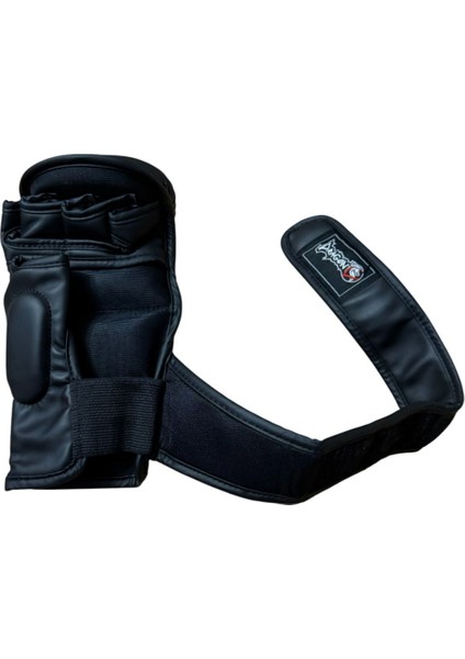 Kaplumbağa Mma Eldiveni Çift Dolamalı + Bikeyf Bandaj + Dişlik – 3’lü Profesyonel Sparring Set Red