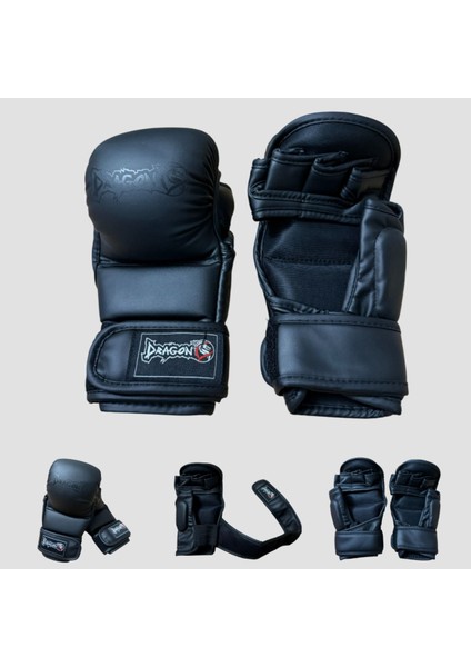 Kaplumbağa Mma Eldiveni Çift Dolamalı + Bandaj + Dişlik + Eldiven Taşıma Çantası – 4’lü Set Red fiyatları
