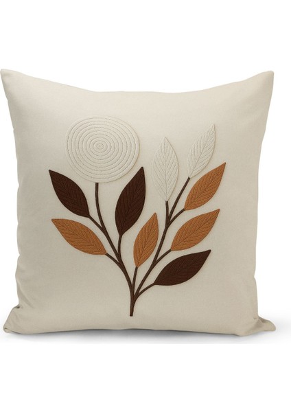 Çift Tarafı Dijital Baskılı 3'lü Kırlent Kılıfı Seti (Panç /punch Nakış Desen Görünümlü) fırsatları