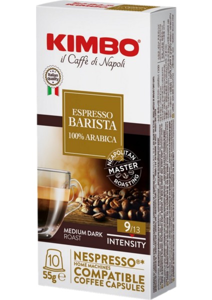 Napoli + Barista + Intenso Nespresso Uyumlu Kapsül Kahve (10’lu Kutuda) (3'lü Set) modelleri