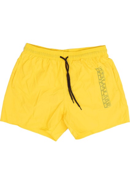 Erkek Volley Short Volt Sarı