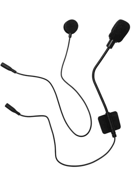 Type C Girişli Intercom Kulaklık Seti Çift Mikrofonlu ,motosiklet Kask Interkom Yedek Kulaklığı fırsatları