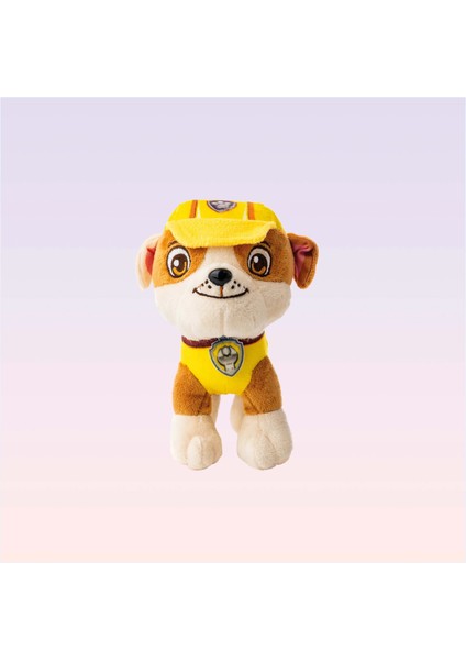 Nickelodeon Paw Patrol Rubble Figürlü Peluş 15 cm