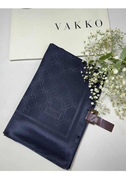 68X200 Jakarlı Saf Ipek Şal - 05491-9001