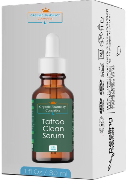 Dövme Silme Serum Seti Kalıcı Dövme Silme Makine Dövmesi Siyah ve Renkli Dövmeler