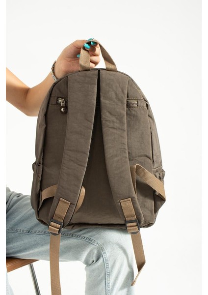 Unisex Okul Çantası Günlük Sırt Çantası 40*30 cm Lise Ortaokul Çantası Hafif Yağmur Geçirmez Kumaş modelleri