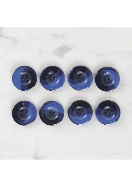 Crafts 8'li Düğme Mavi - 1141 fiyatları